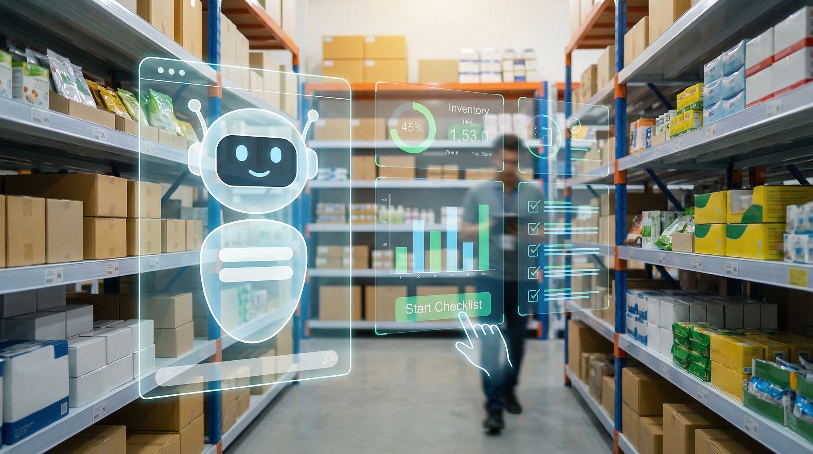 Quick checklist to start inventory control today with Toolzz Bots