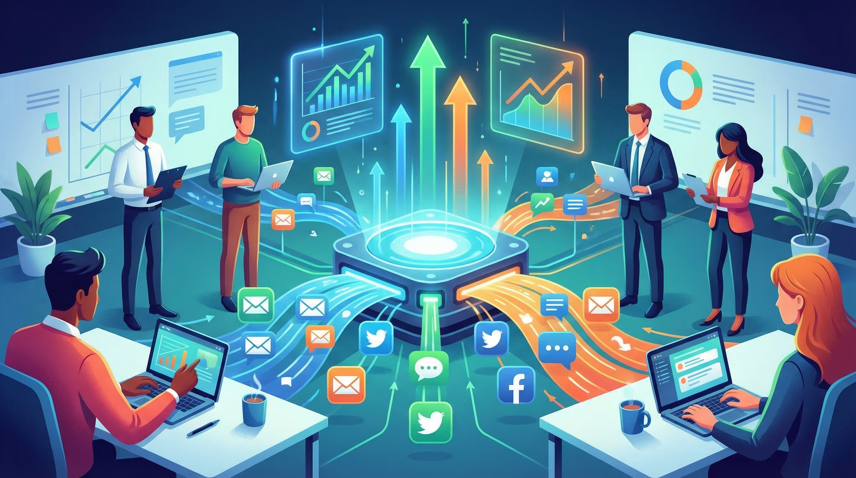 ¿Qué es la automatización multicanal y cuál es su impacto en los SDRs?