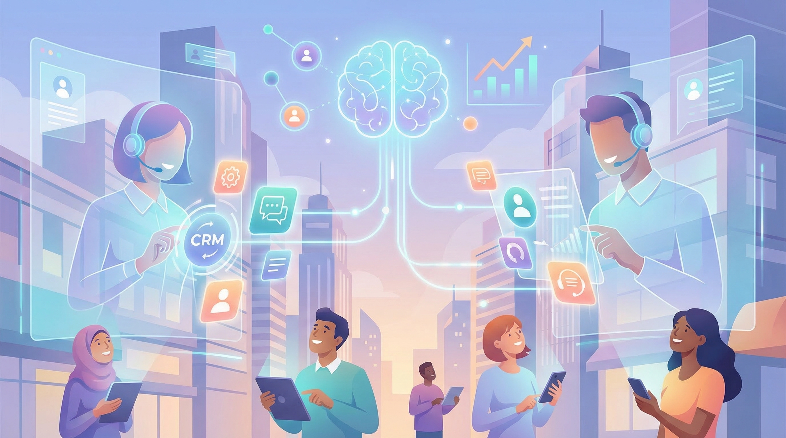 Integrate AI into your CRM and Customer Service: Improve Efficiency and Customer Experience