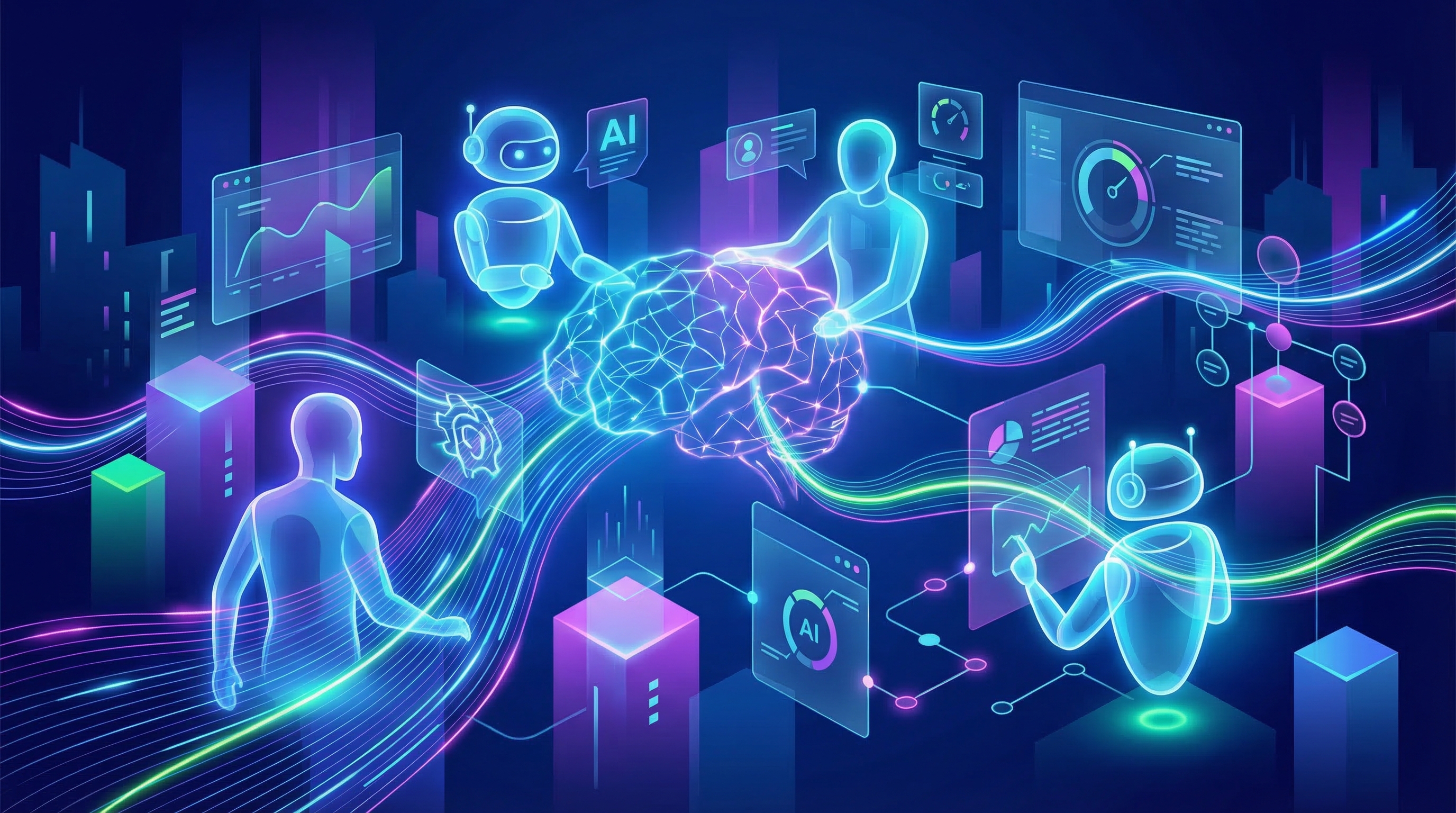 Agentes de IA: O Futuro da Automação Inteligente em 2026 | Toolzz Blog