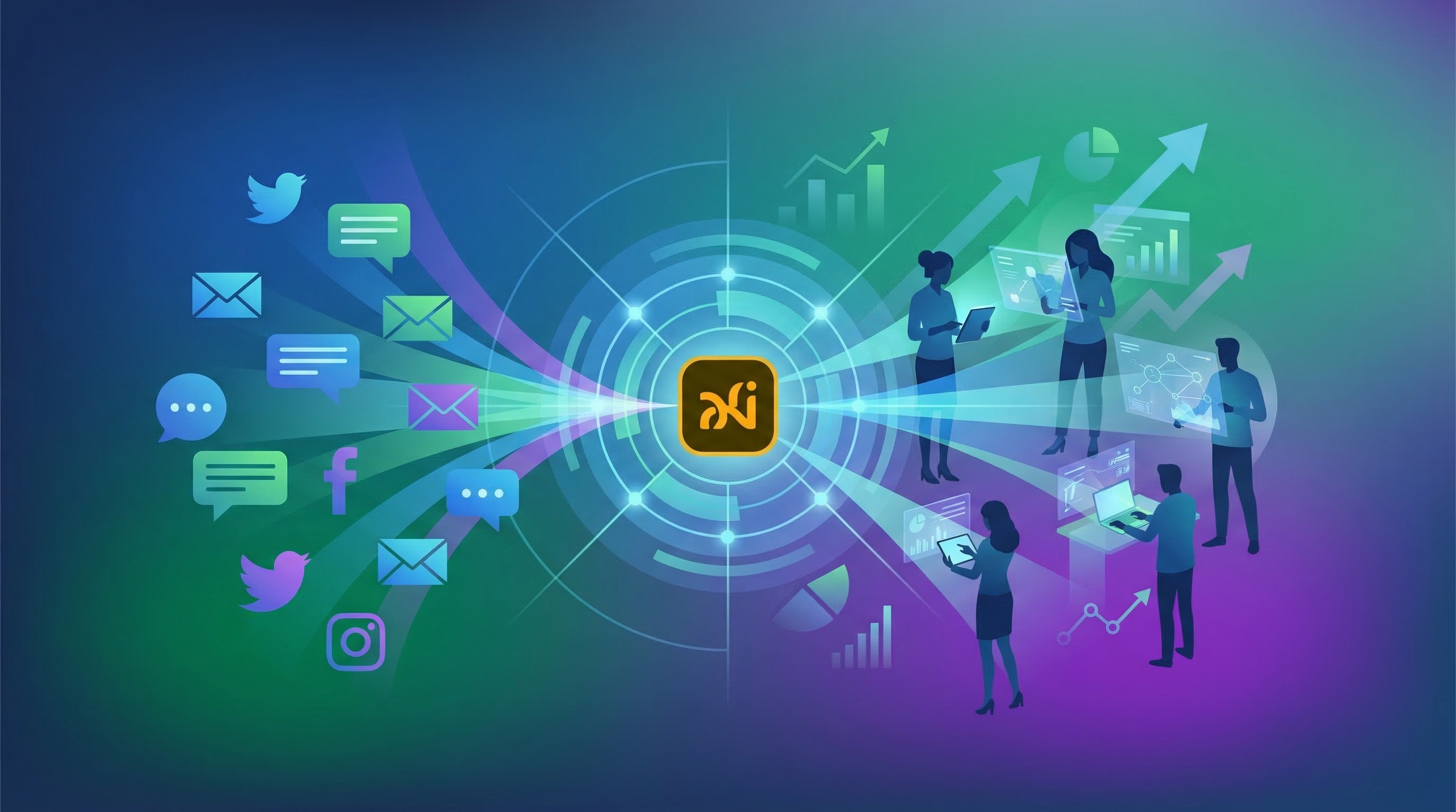 O que é central de mensagens e qual seu impacto em equipes de SDR usando o Toolzz