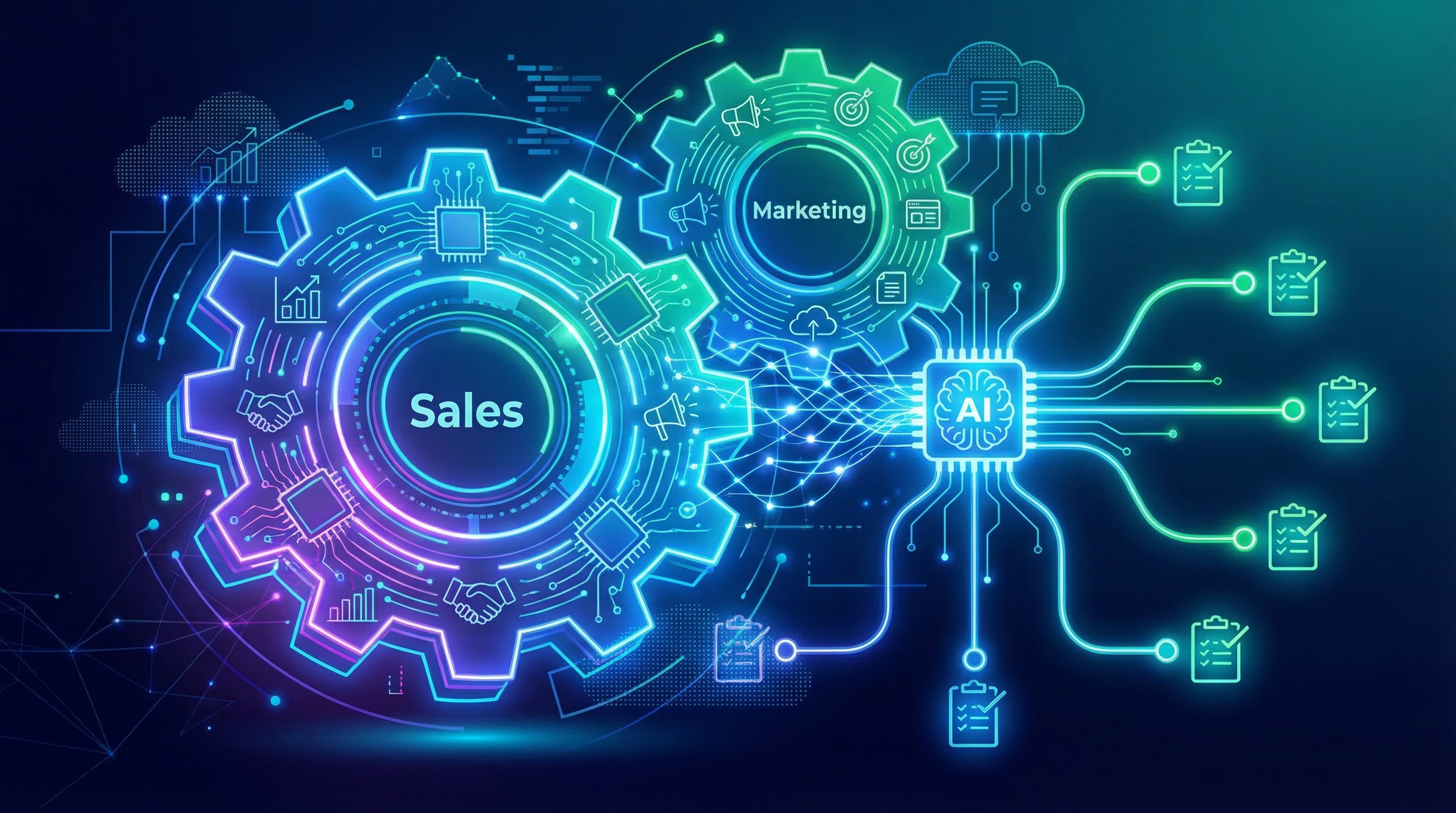 Checklist de 7 pasos para alinear ventas y marketing con el SDR IA