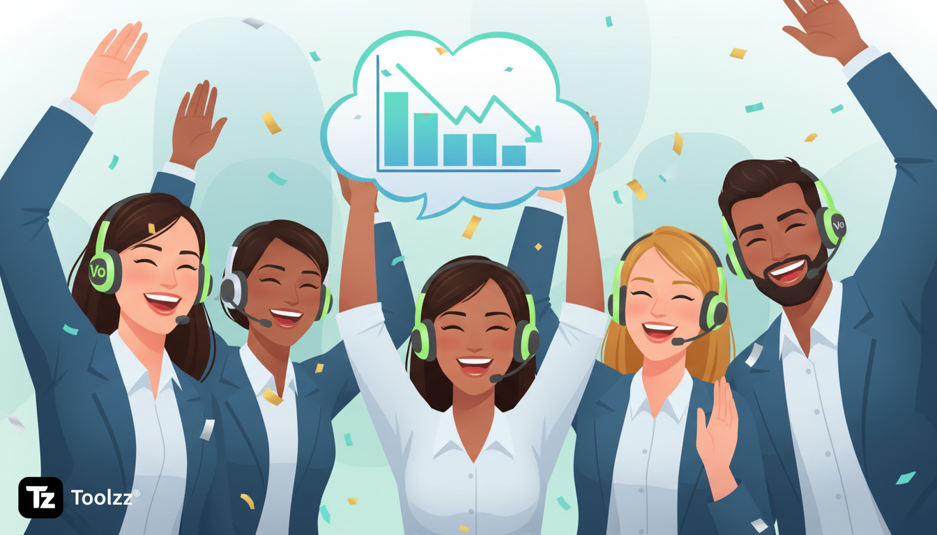 Call Center com IA — Reduza 50% dos Custos | Toolzz Voice