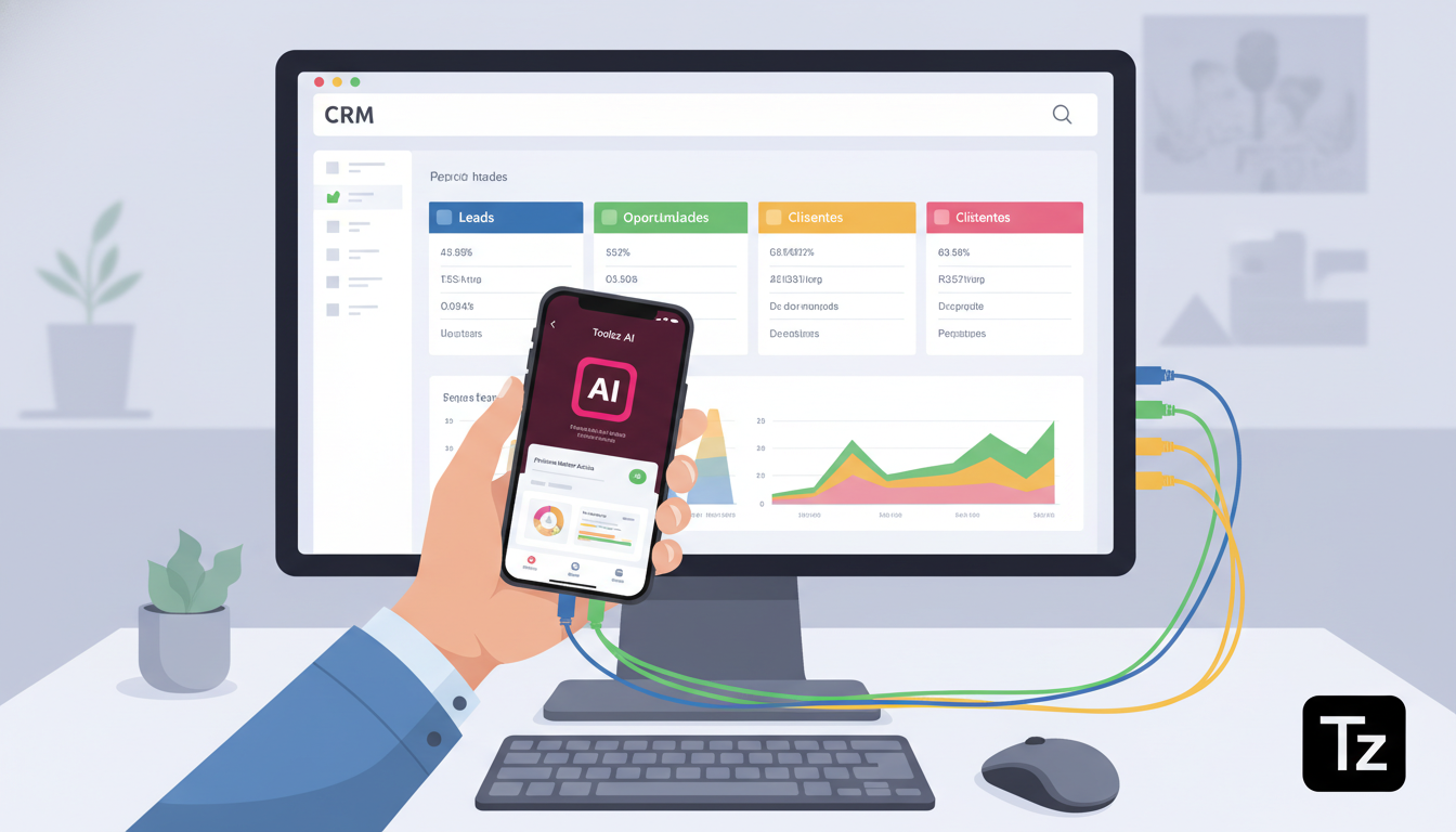 Integre IA ao CRM automaticamente e impulsione seus resultados