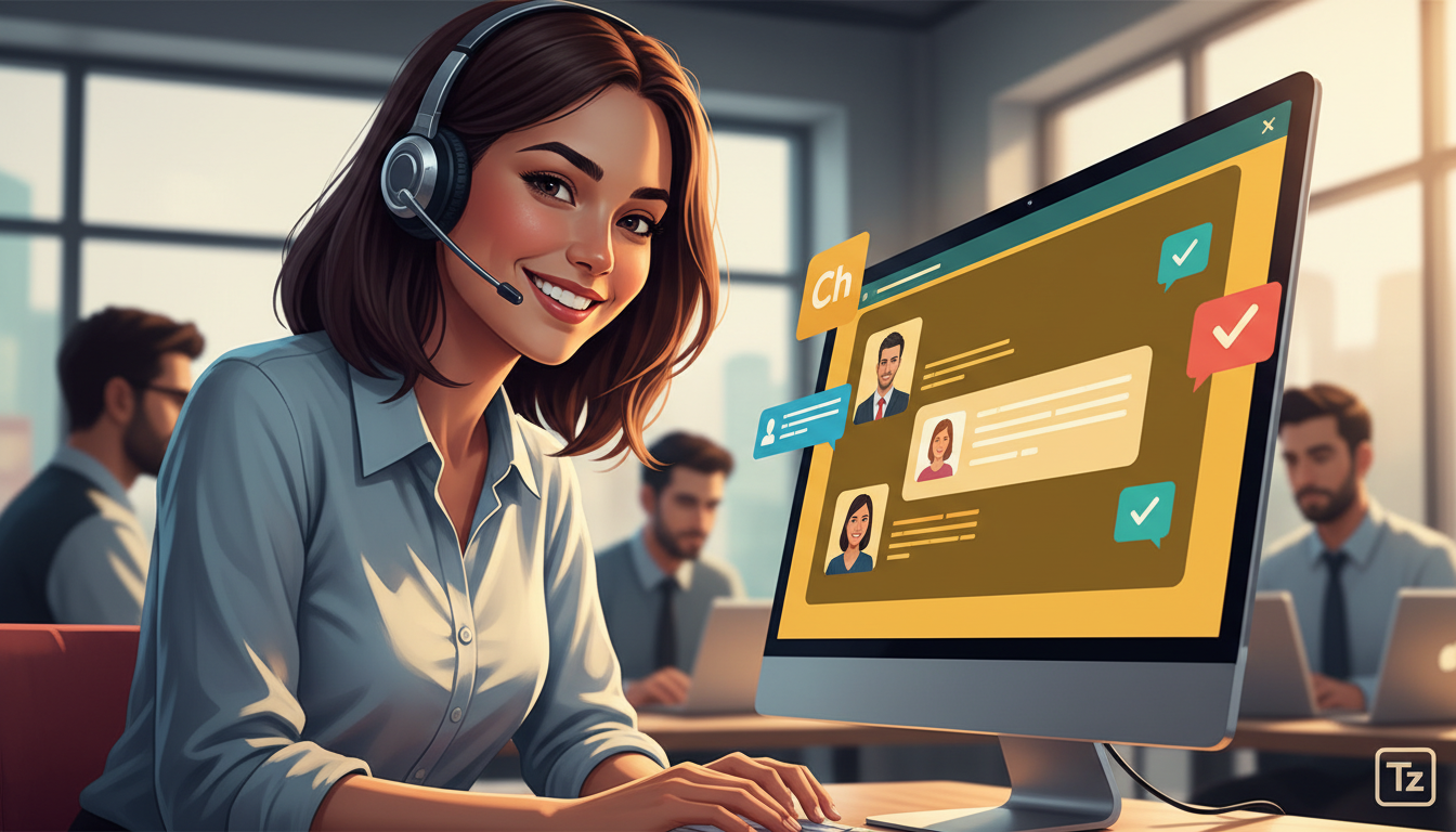 Helpdesk com IA e Automação | Toolzz Chat