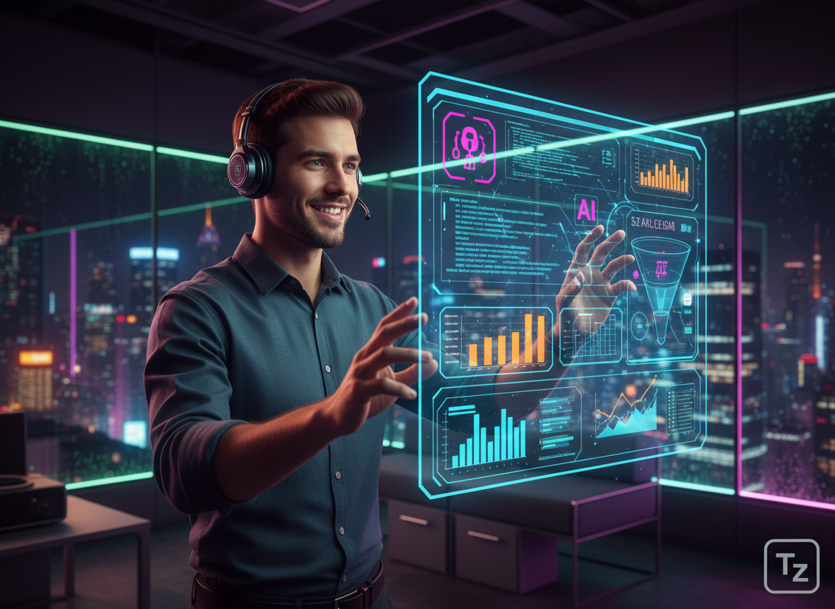Como o SDR IA reduz erros humanos em prospecção | Toolzz Blog
