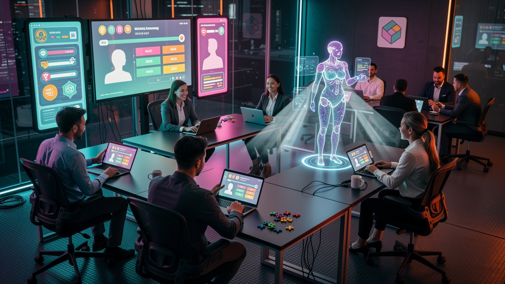 Gamificação Corporativa com IA — Engaje seus Colaboradores | Toolzz LXP