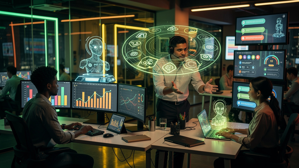 Agentes de IA: Produtividade Dispara em Equipes de Trabalho