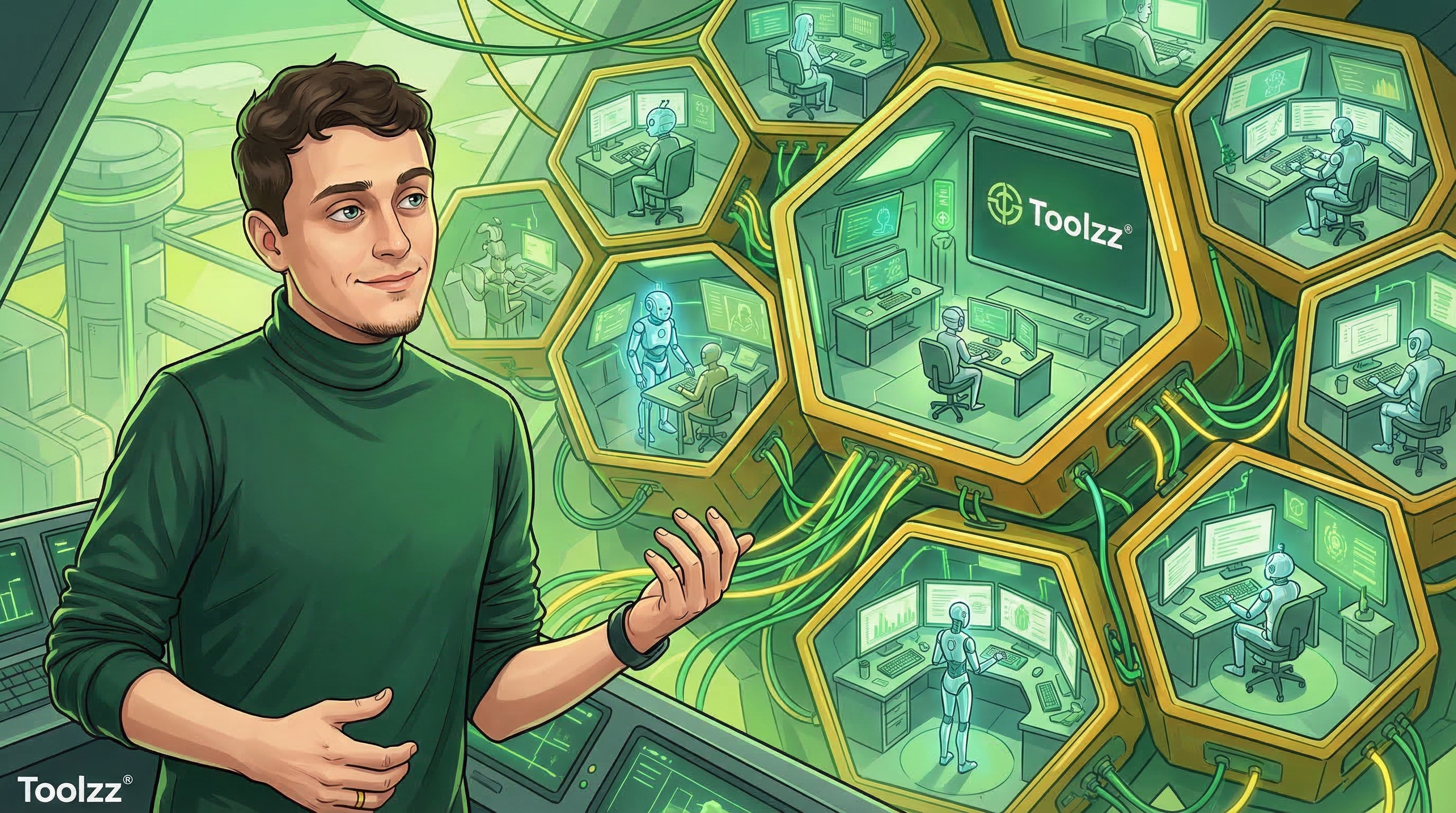 A Economia dos Agentes de IA: Especialização e o Futuro da Automação