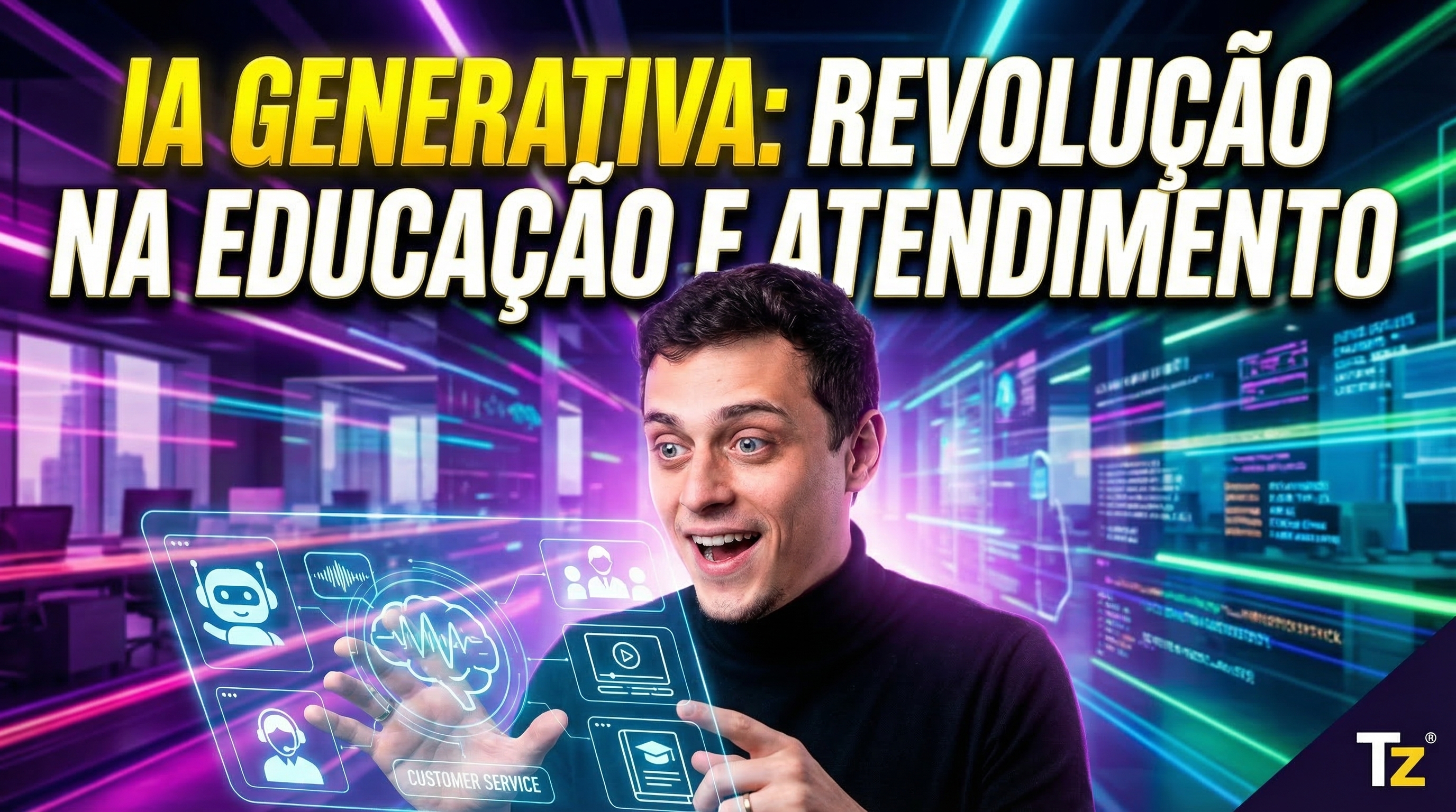 IA Generativa: O Futuro da Educação Corporativa e do Atendimento