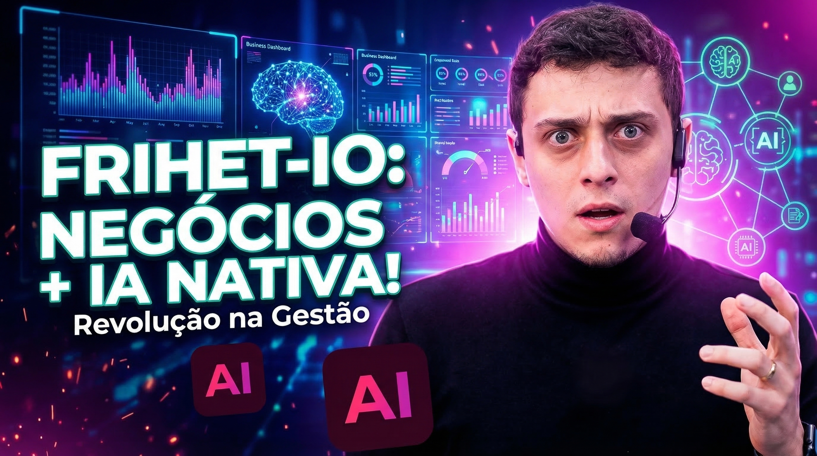 Frihet-io MCP: Gerenciamento de Negócios Nativo em IA