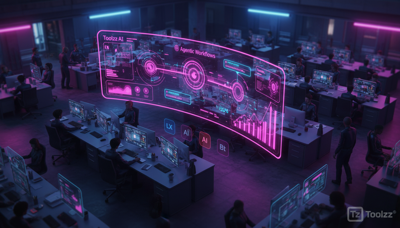O que esperar de Workflows Agentic com o Toolzz AI