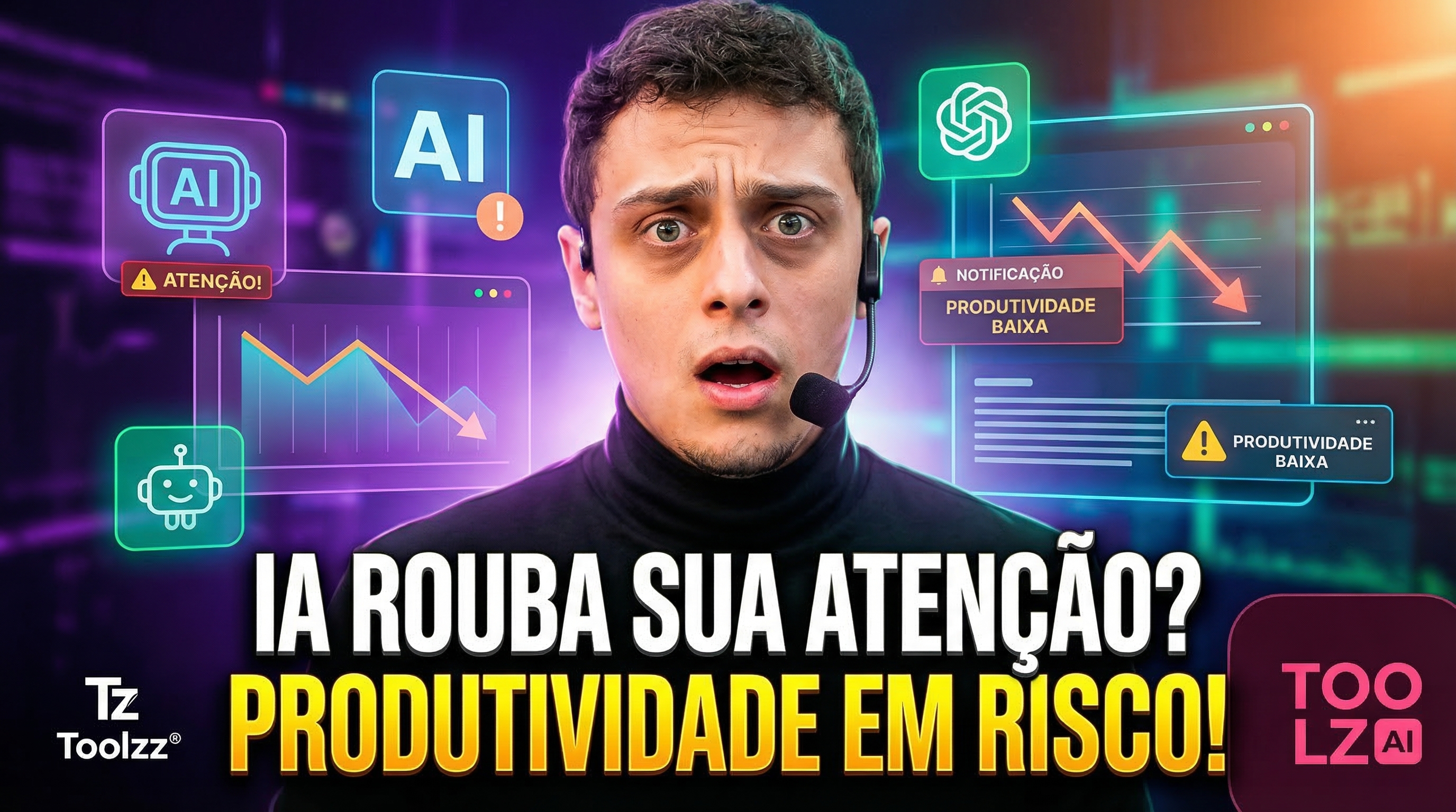 A dívida de atenção das ferramentas de IA: produtividade em risco?