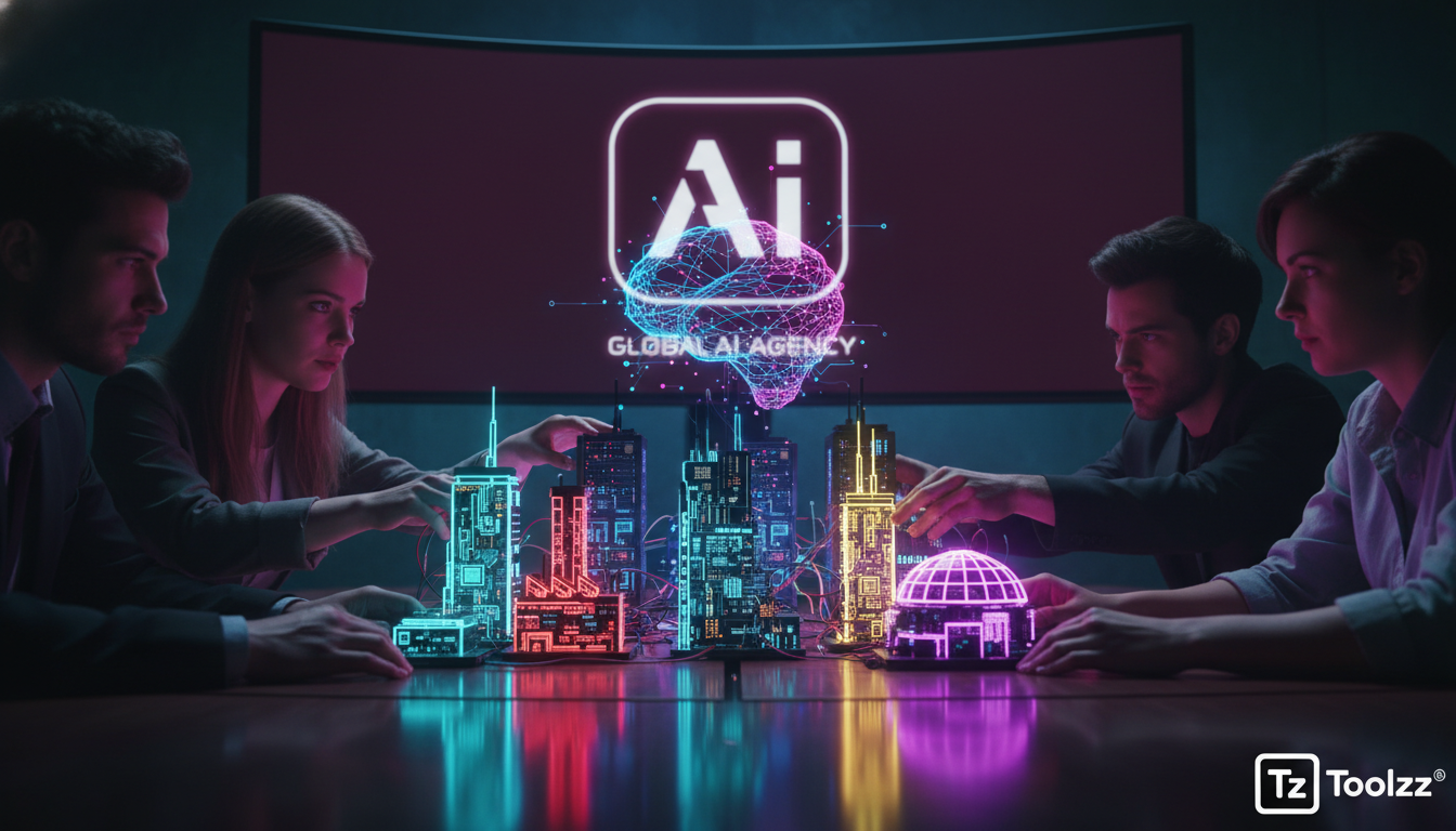 Agência de IA global: o que o mundo está fazendo