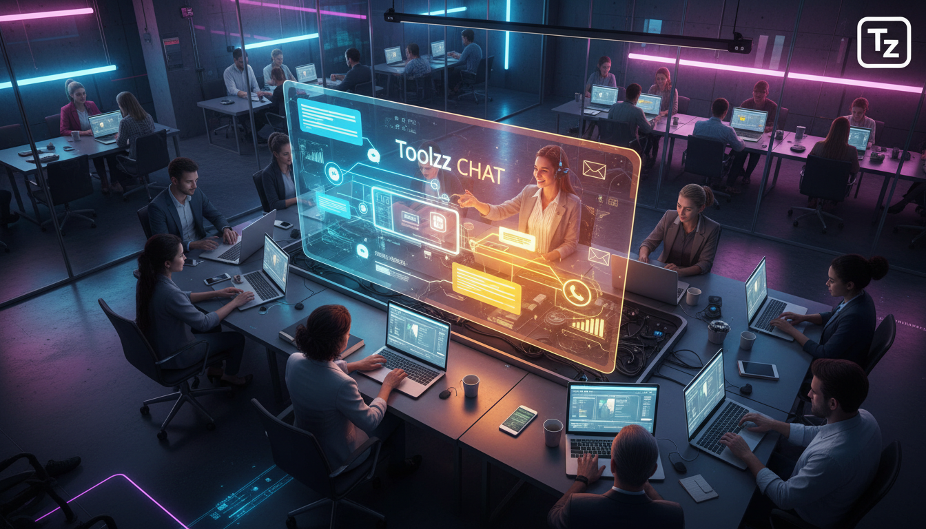 Mensageria corporativa: integração e automação usando o Toolzz Chat