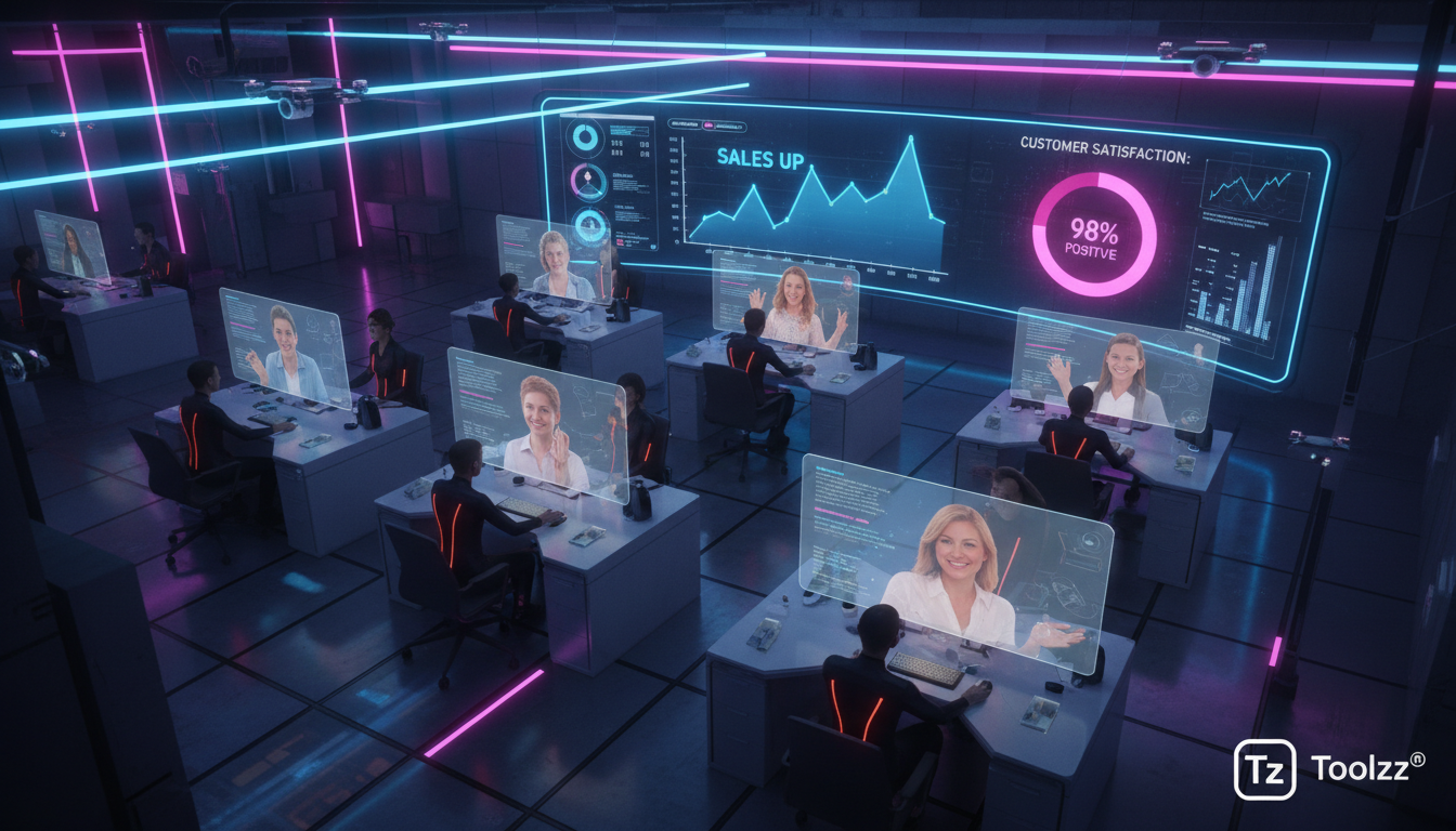 O guia completo de Agentes de IA para Vendas e Suporte com o Toolzz AI