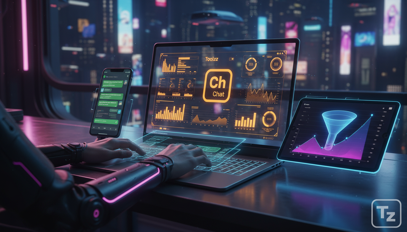 SDR e Atendimento: Automação Multicanal com o Toolzz Chat