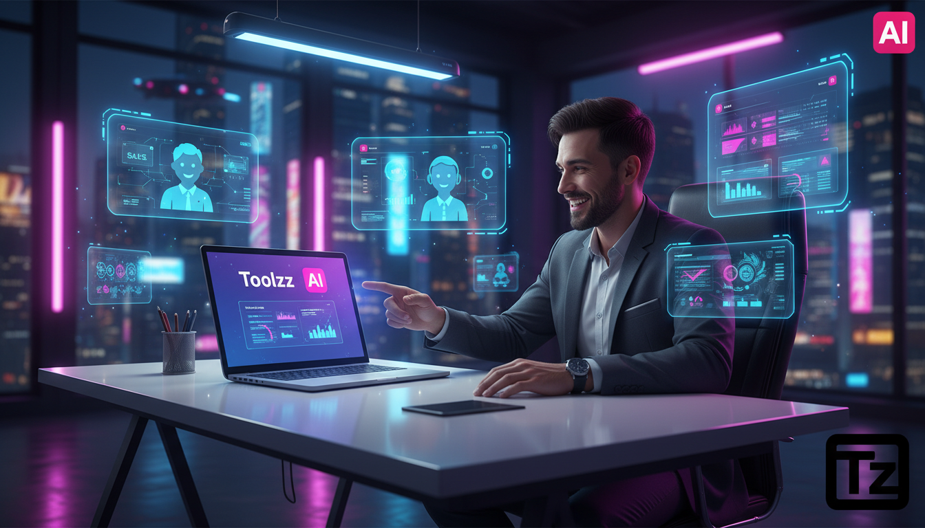 O que líderes de mercado fazem em Agência de IA com o Toolzz AI