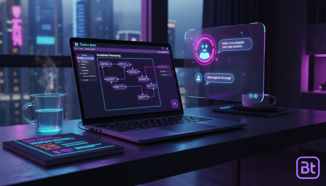 Crie um chatbot para Mentorias Programadas usando o Toolzz Bots