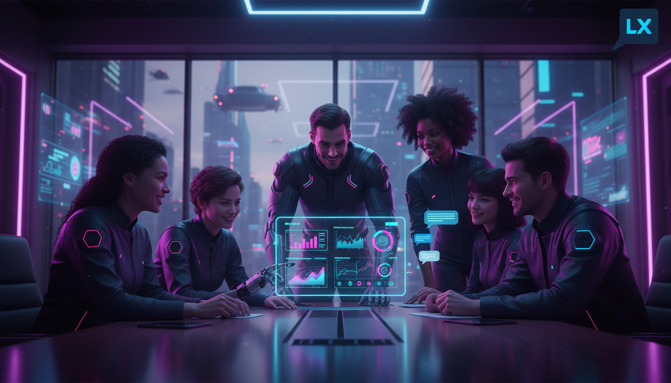 Aprimore o treinamento financeiro com LXP e chat, usando o Toolzz LXP