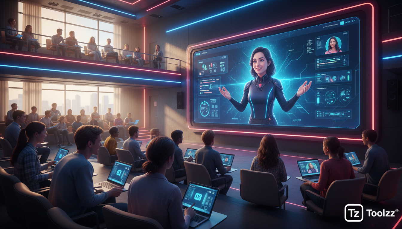 Estratégia omnichannel usando streaming de aulas ao vivo com o Toolzz LXP