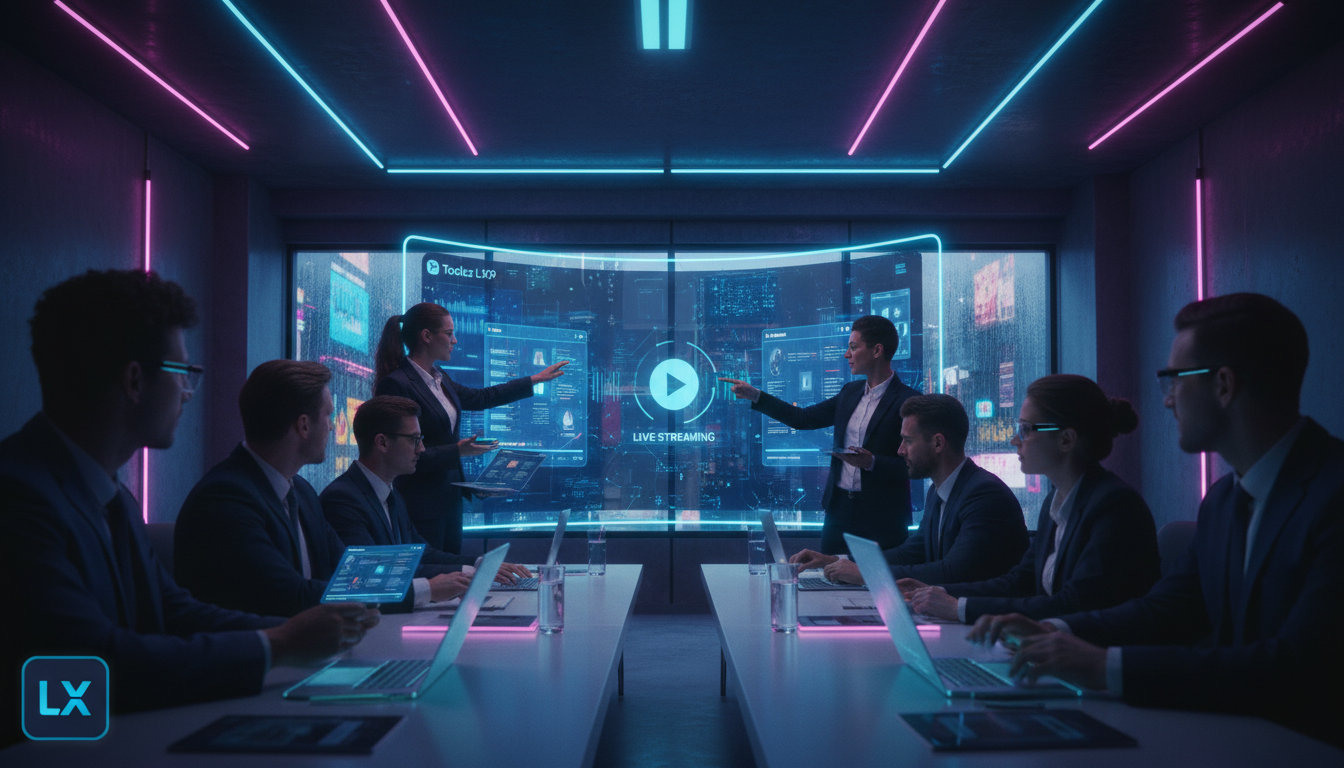 Como LMS com Streaming está mudando o EAD Corporativo com o Toolzz LXP