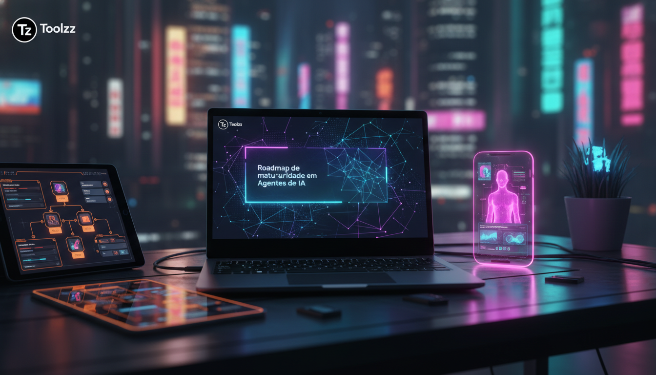 Roadmap de maturidade em Agentes de IA com o Toolzz AI
