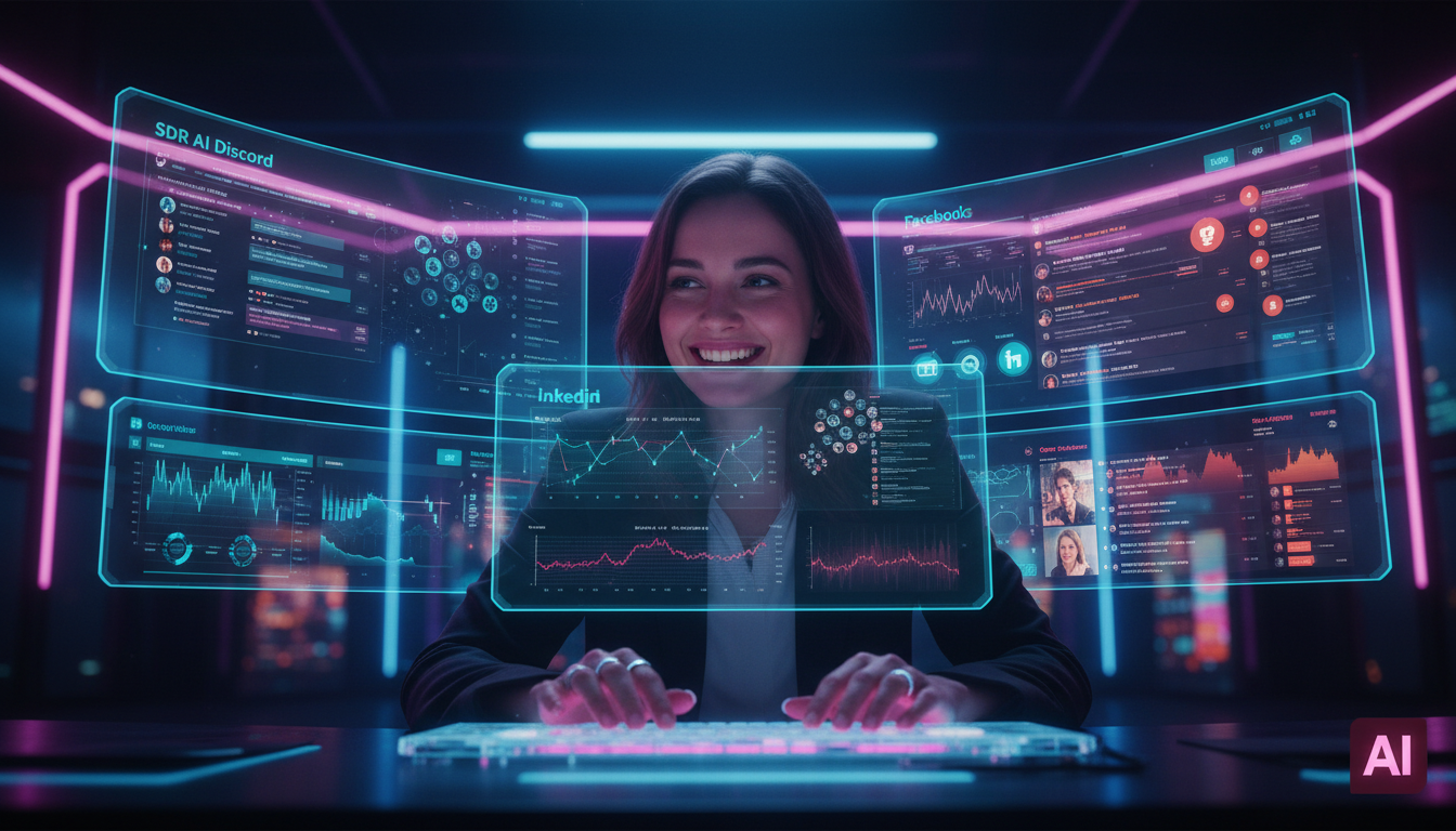 Como Comunidades SDR IA economiza tempo em prospecção