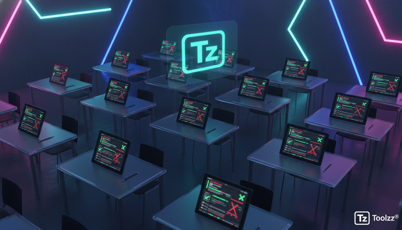 Toolzz: teste grátis de correção de avaliações