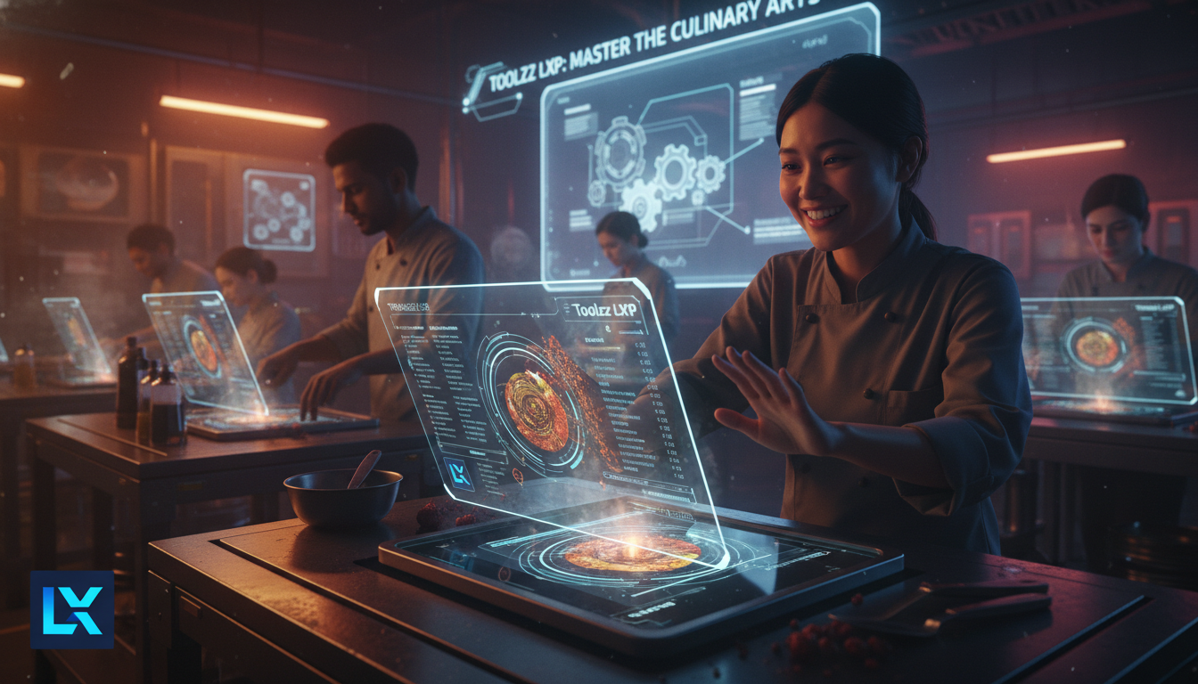 Como lidar com complexidade de cursos de gastronomia usando o Toolzz LXP