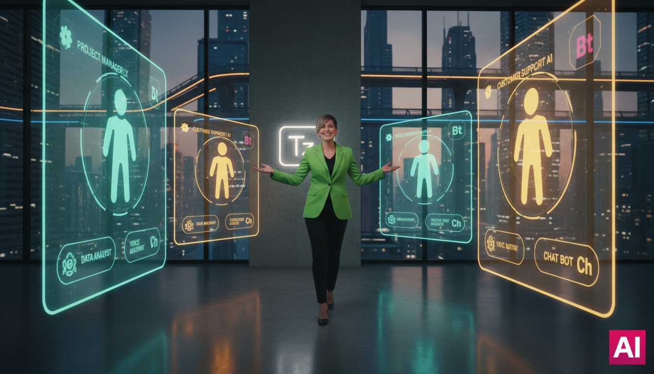 Funcionários de IA: monte sua AI Workforce com o Toolzz AI