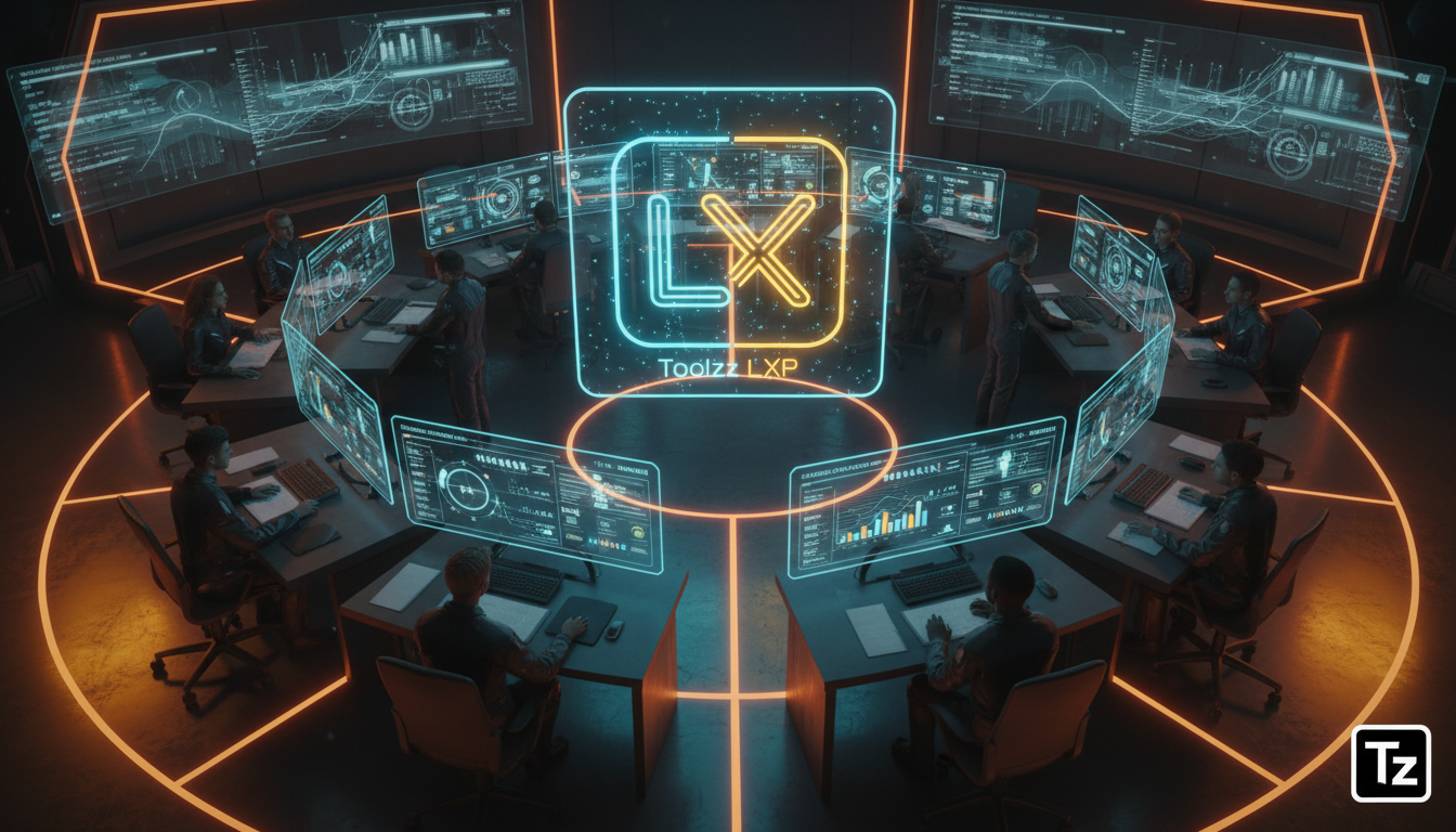 Estratégia completa de Upskilling para 2026 com o Toolzz LXP