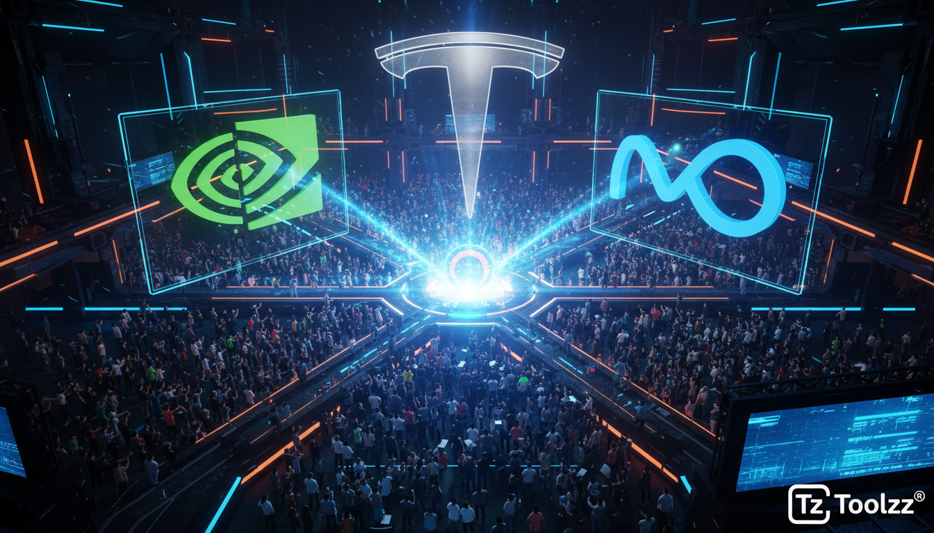 Nvidia, Tesla e Meta: O Que Seus Movimentos Revelam Sobre o Futuro da IA