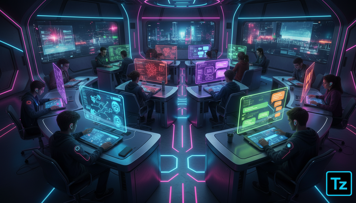 O ecossistema Toolzz: LXP, AI, Bots, Voice e Chat