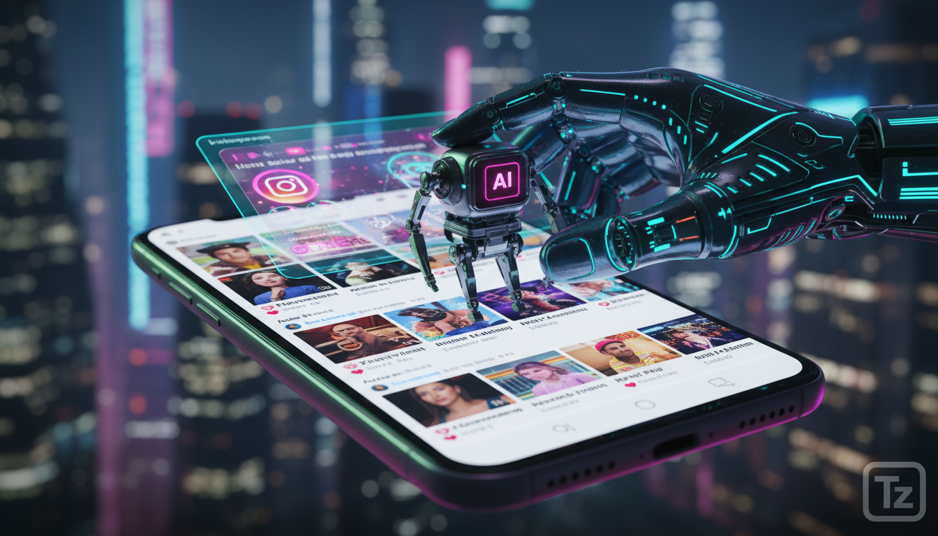 Como IA economiza tempo em Instagram em 2026