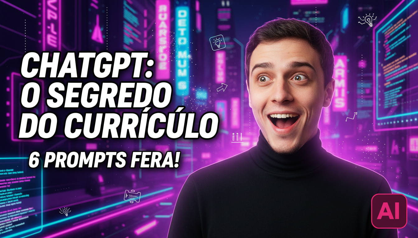 6 Prompts do ChatGPT para Turbinar seu Currículo e Conquistar a Vaga