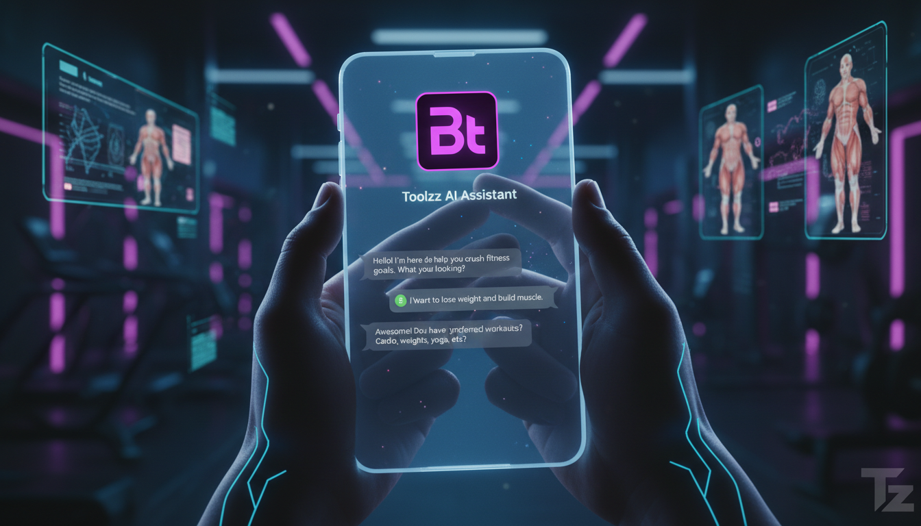 7 razões para investir em automação Instagram agora — Um close-up das mãos de uma pessoa segurando um smartphone. Na tela do smartphone, um chatbot da Toolzz está engajando em uma conversa detalhada c