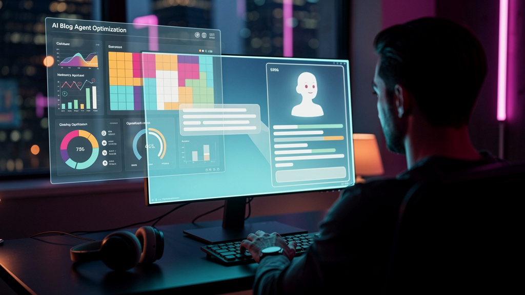AEO 2026: Otimização para Motores de Resposta e o Futuro do Conteúdo — Close-up de um assistente virtual (estilo chatbot amigável) interagindo com um usuário. O balão de fala do assistente mostra uma 