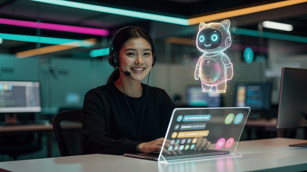 Agente de Atendimento IA: Revolucione seu Suporte com Inteligência Artificial — imagem de capa Toolzz