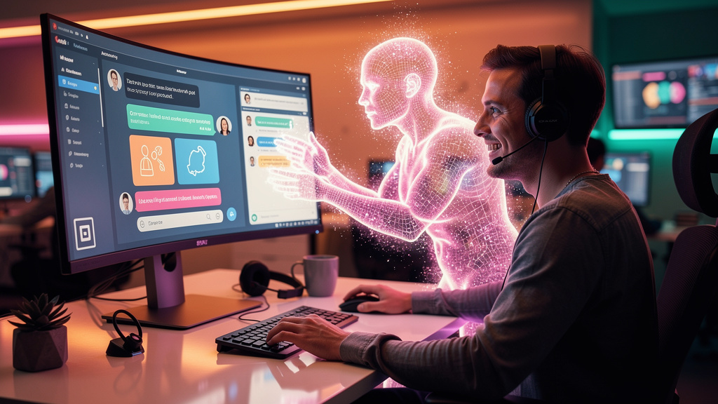 Agente de Suporte com IA: Colaboração, não Substituição