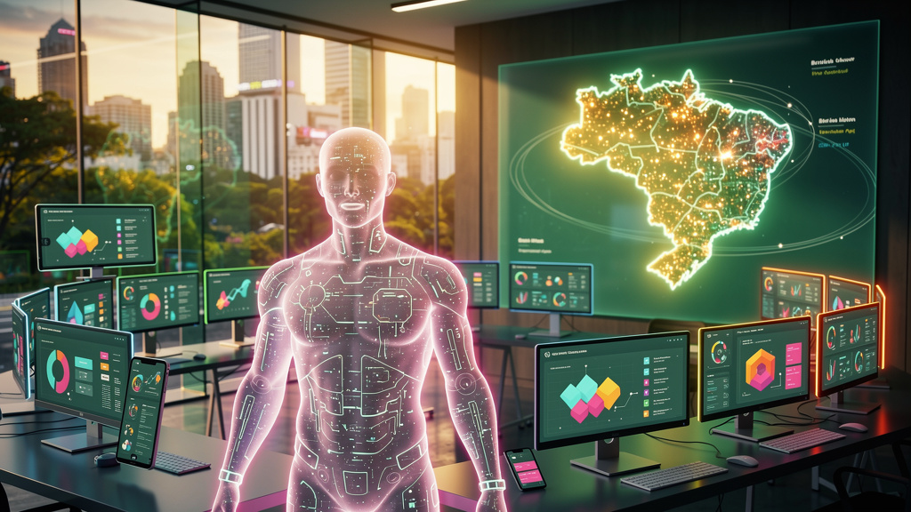 Agentes de IA no Brasil: cenário, tendências e perspectivas
