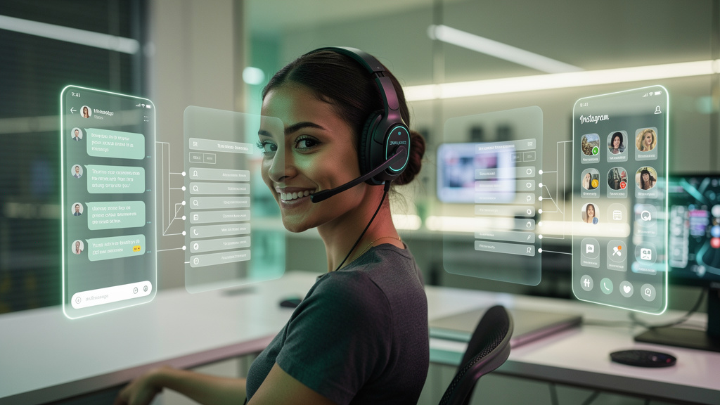 Automação de atendimento: WhatsApp, Instagram e no-code para empresas