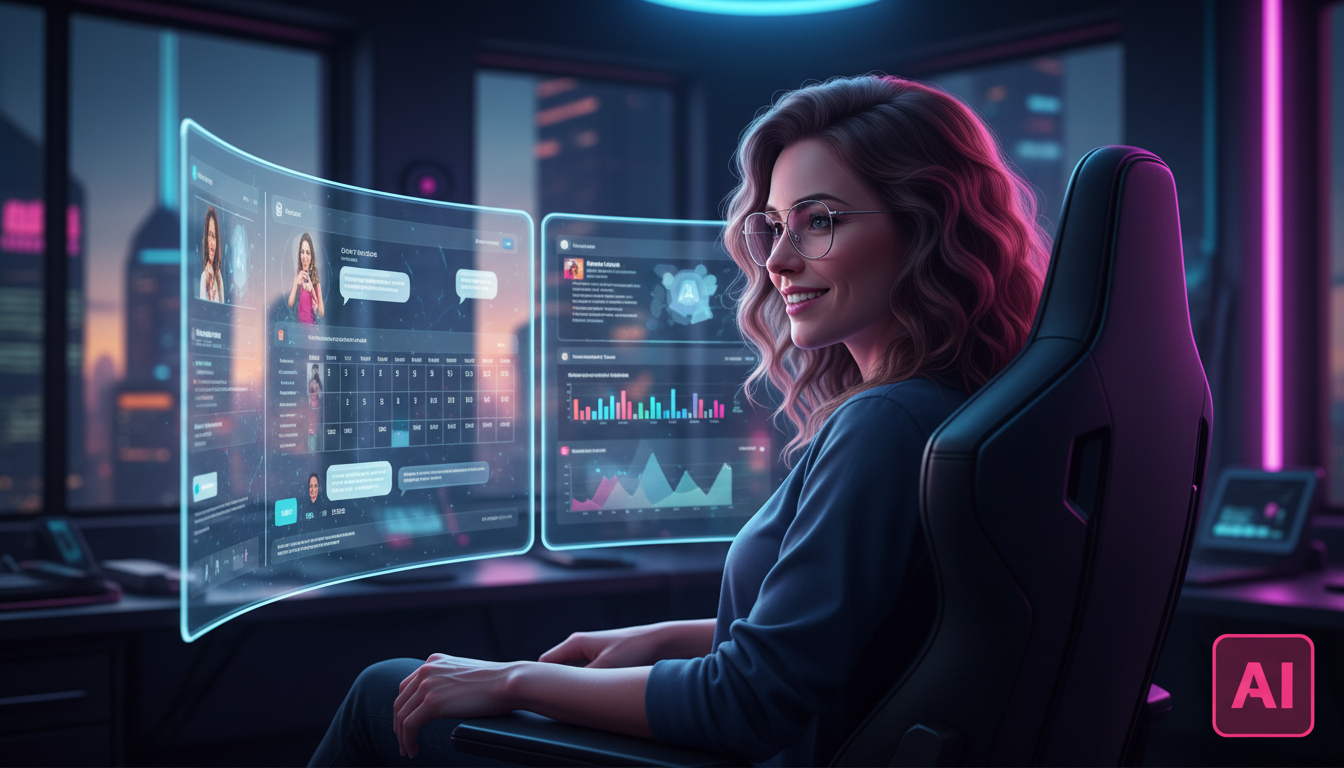 Automatizando tarefas repetitivas via IA para redes sociais em 2026