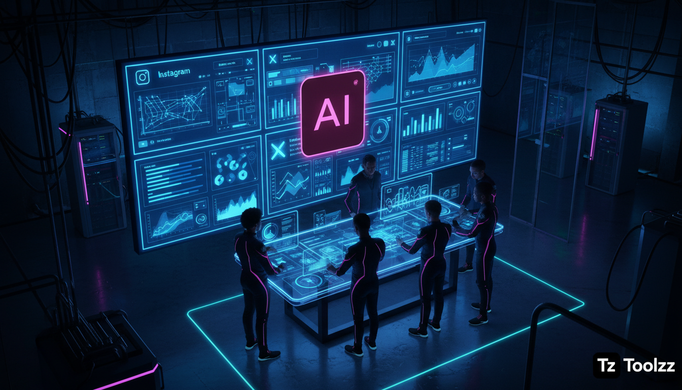 Benchmark: como sua empresa se compara em IA para Redes Sociais