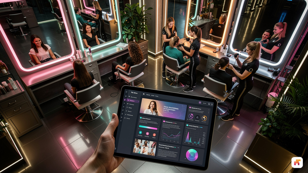 Blog Automatizado com IA: Domine o Google para Salões de Beleza