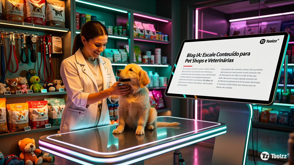 Blog IA: Escale Conteúdo para Pet Shops e Veterinárias