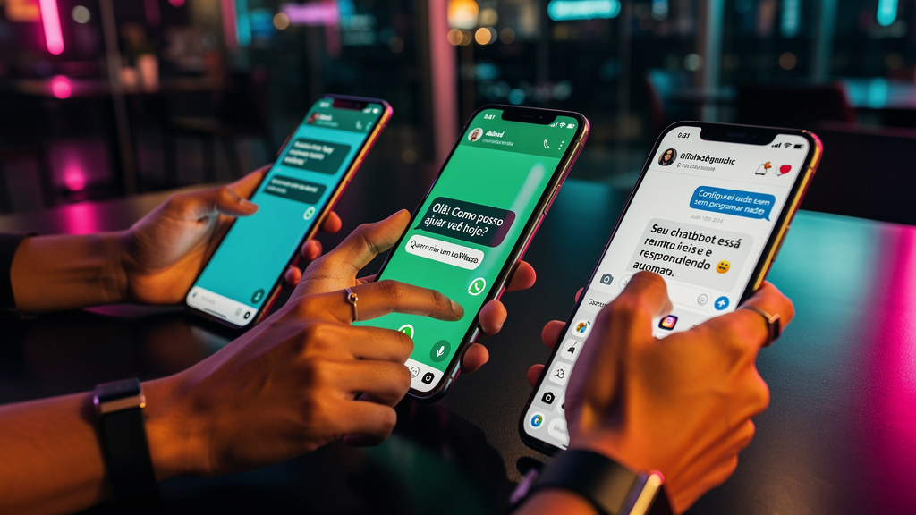 Chatbots No-Code: Crie Bots Inteligentes para WhatsApp e Instagram