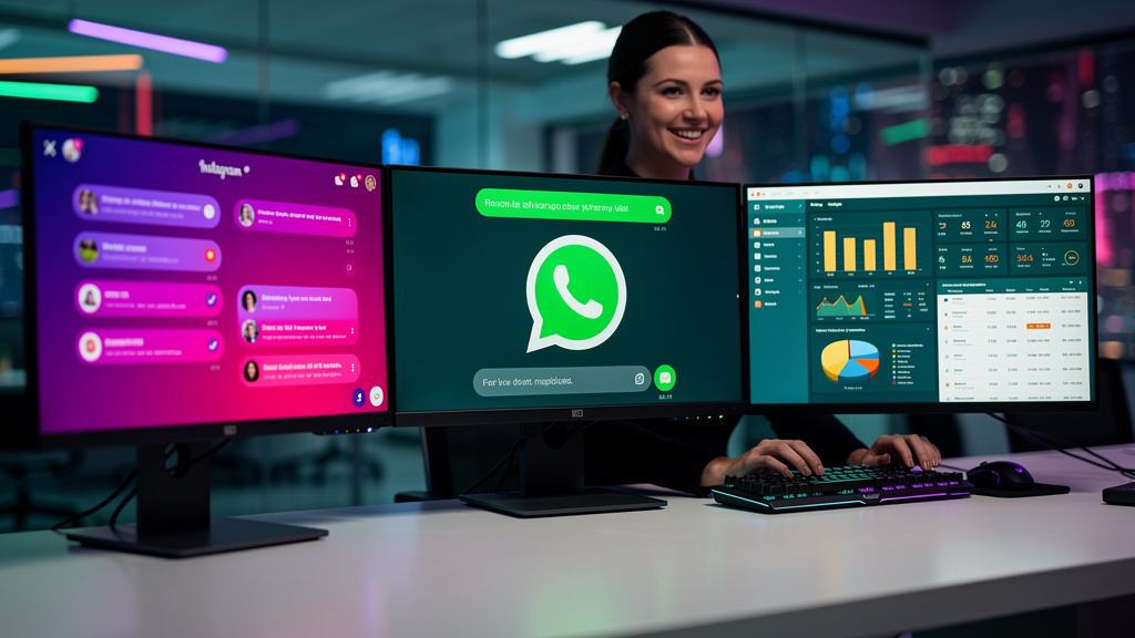 Chatbots no WhatsApp, Instagram e CRM: Guia Completo