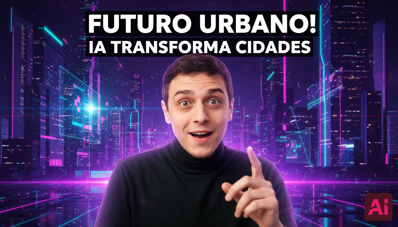 Cidades Inteligentes: Como a IA Moldará o Futuro da Vida Urbana