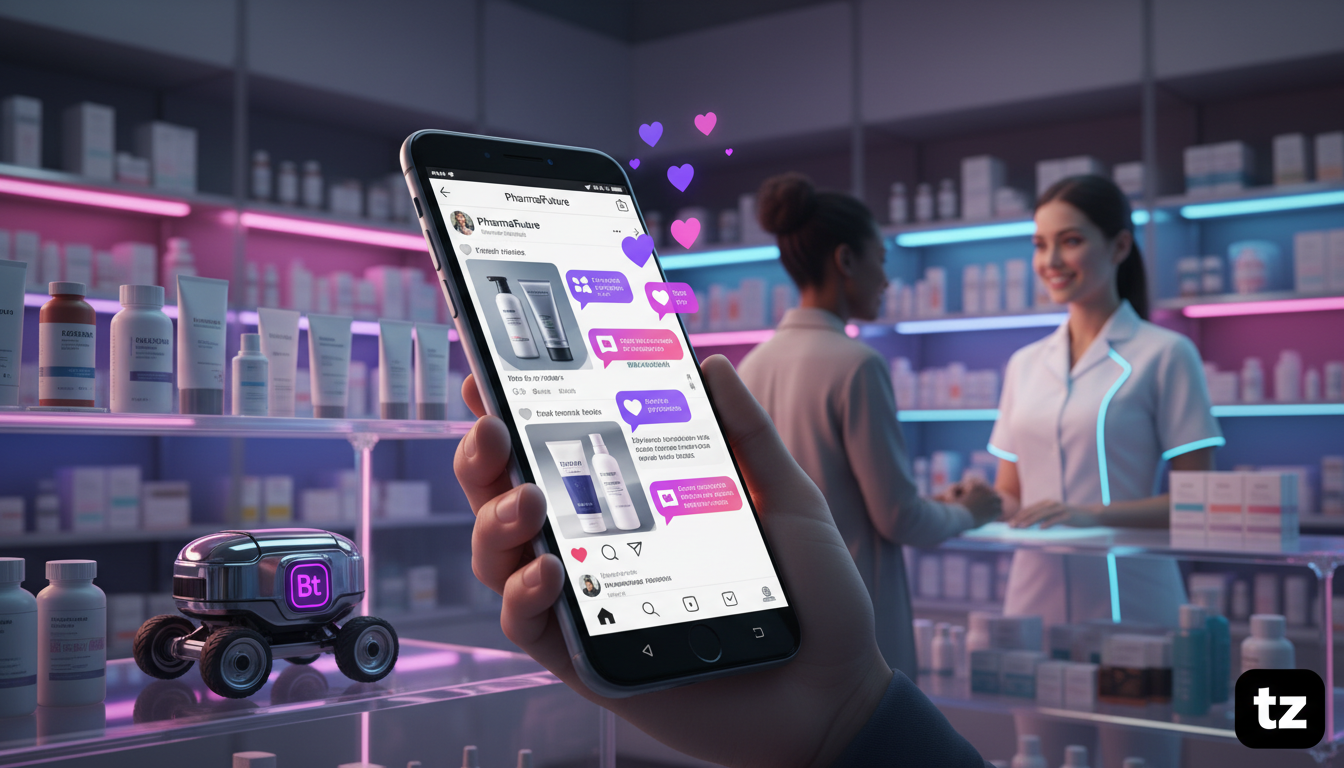 Como a Toolzz resolve a automação Instagram em farmácias